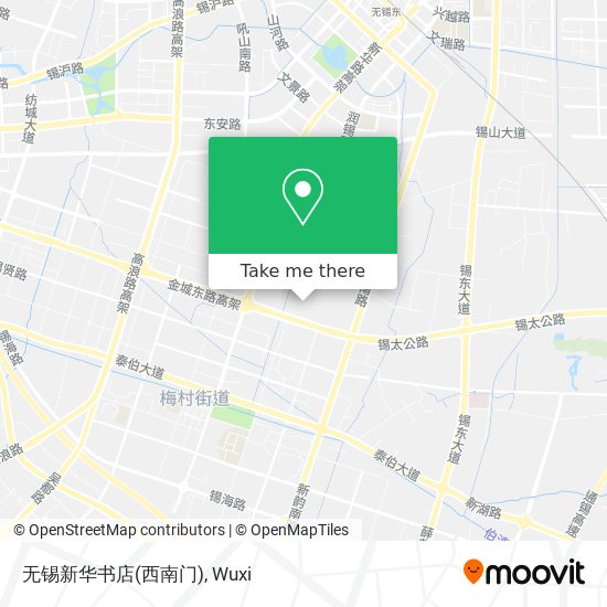 无锡新华书店(西南门) map