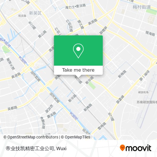 帝业技凯精密工业公司 map