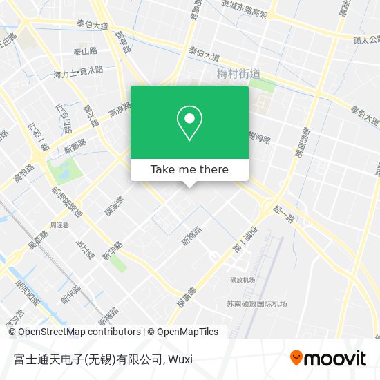 富士通天电子(无锡)有限公司 map