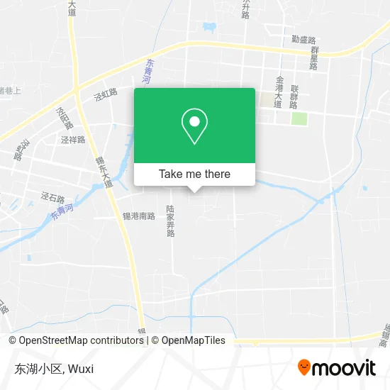 东湖小区 map