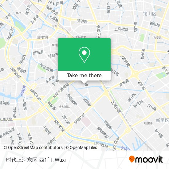 时代上河东区-西1门 map