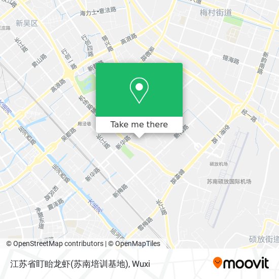 江苏省盯眙龙虾(苏南培训基地) map