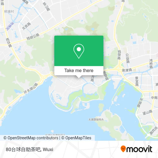 80台球自助茶吧 map