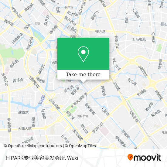 H PARK专业美容美发会所 map