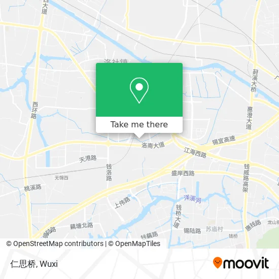 仁思桥 map