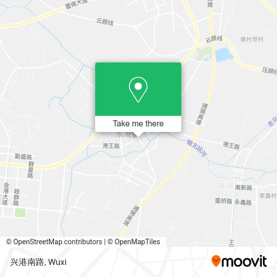 兴港南路 map