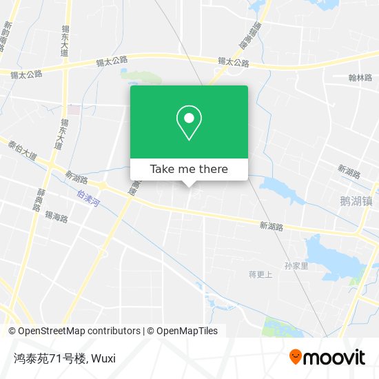 鸿泰苑71号楼 map
