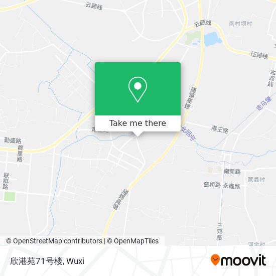 欣港苑71号楼 map