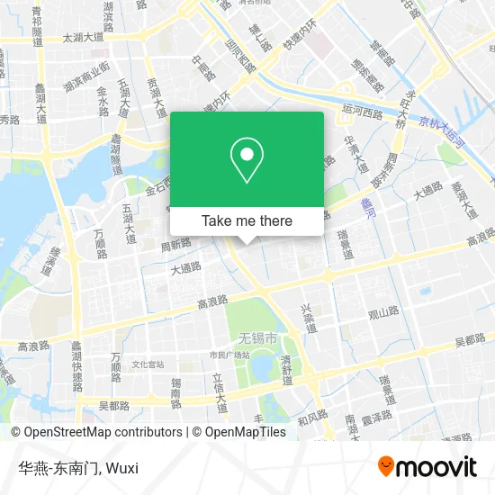 华燕-东南门 map
