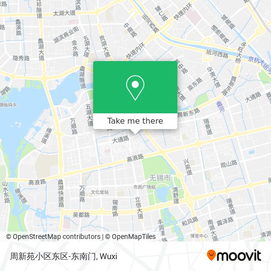周新苑小区东区-东南门 map