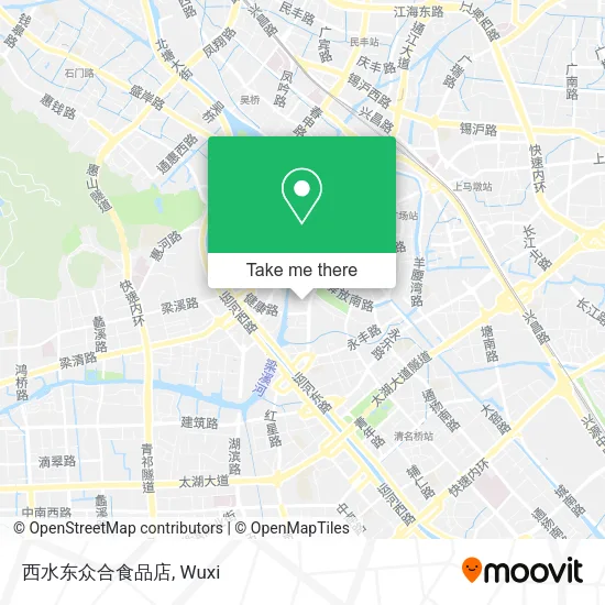 西水东众合食品店 map