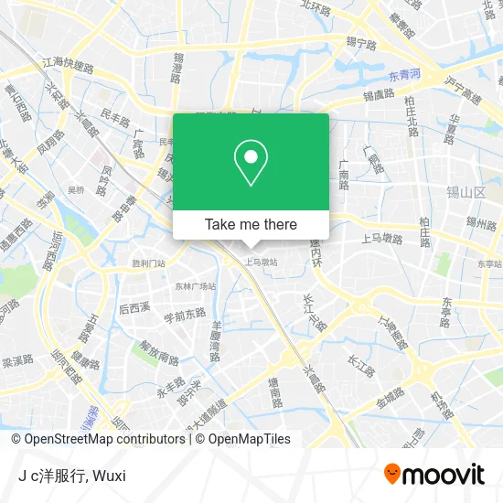 J c洋服行 map