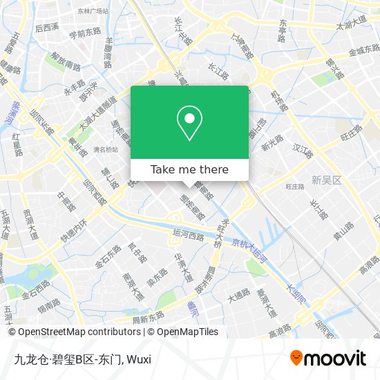 九龙仓·碧玺B区-东门 map