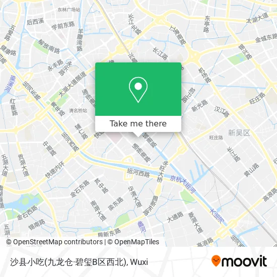 沙县小吃(九龙仓·碧玺B区西北) map