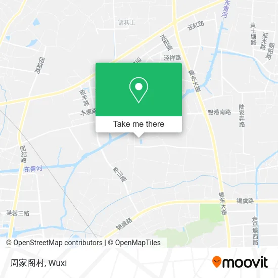 周家阁村 map