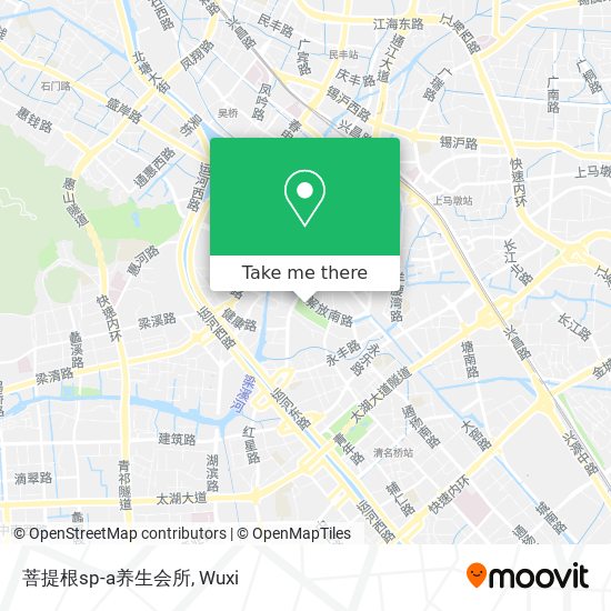 菩提根sp-a养生会所 map