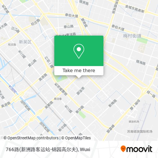 766路(新洲路客运站-锦园高尔夫) map