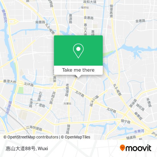惠山大道88号 map