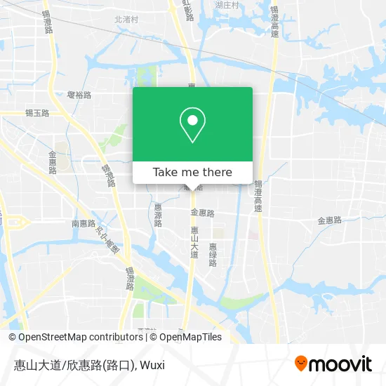 惠山大道/欣惠路(路口) map