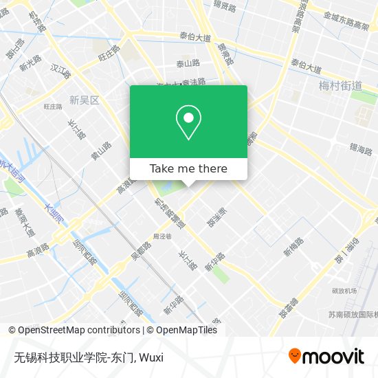 无锡科技职业学院-东门 map