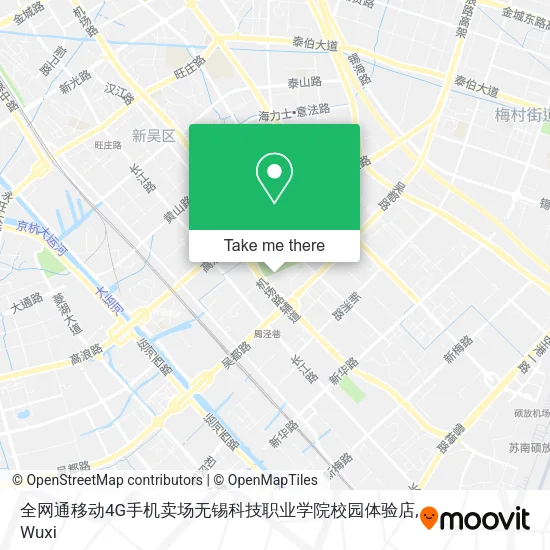 全网通移动4G手机卖场无锡科技职业学院校园体验店 map
