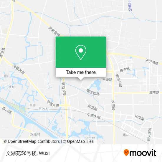 文湖苑56号楼 map