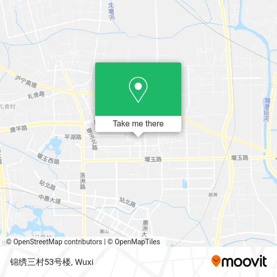 锦绣三村53号楼 map