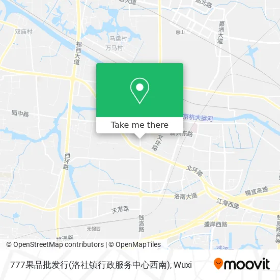 777果品批发行(洛社镇行政服务中心西南) map