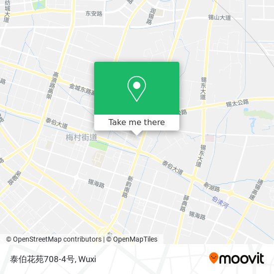 泰伯花苑708-4号 map