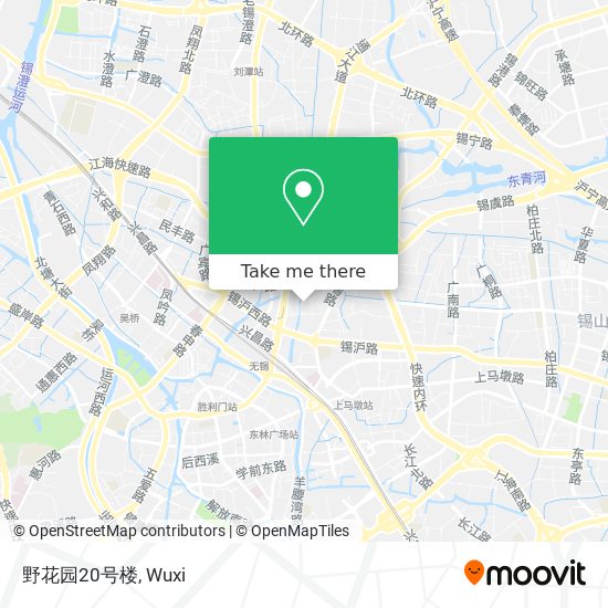 野花园20号楼 map