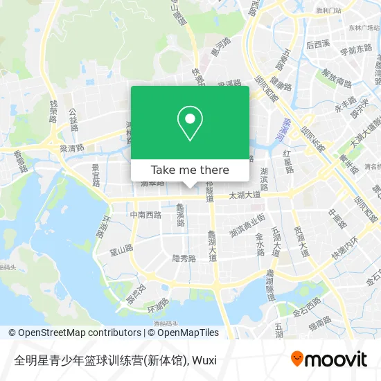 全明星青少年篮球训练营(新体馆) map