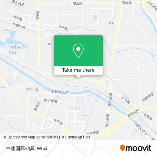 中逵国际钓具 map