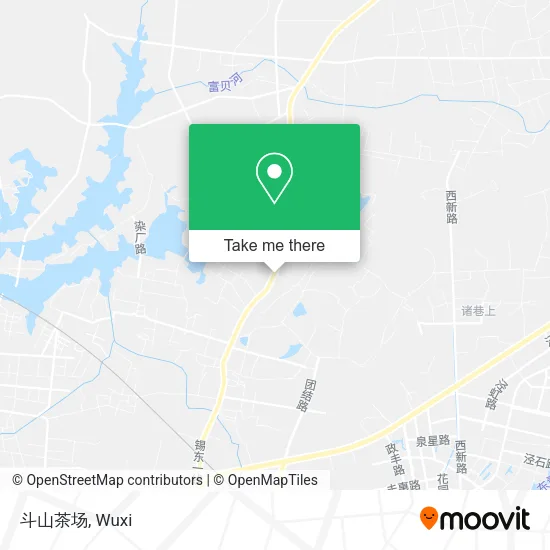 斗山茶场 map