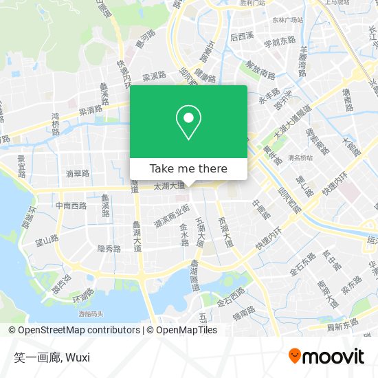 笑一画廊 map
