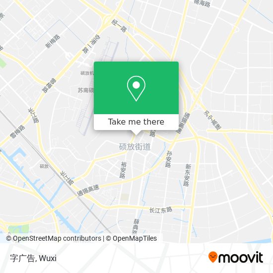 字广告 map
