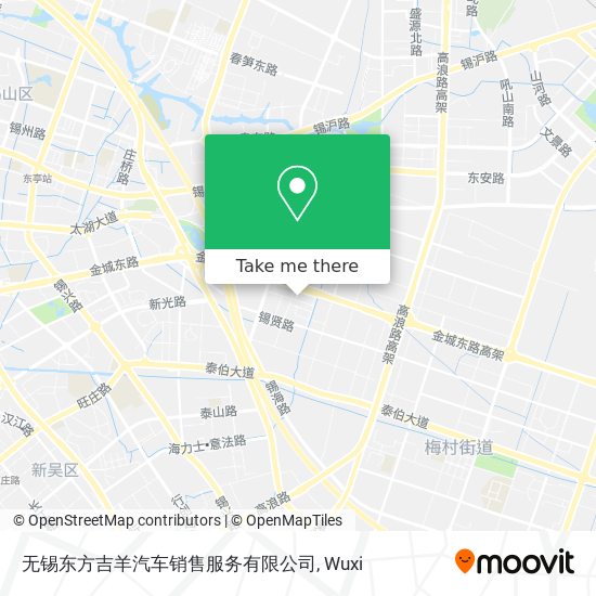 无锡东方吉羊汽车销售服务有限公司 map