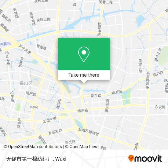 无锡市第一棉纺织厂 map