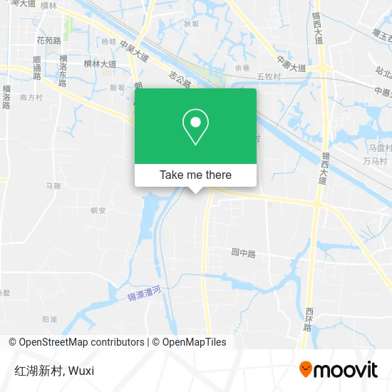 红湖新村 map