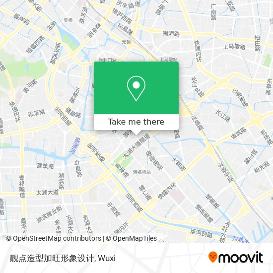 靓点造型加旺形象设计 map