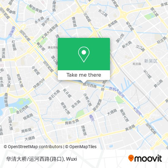 华清大桥/运河西路(路口) map