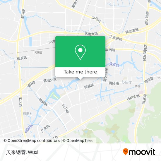 贝来钢管 map