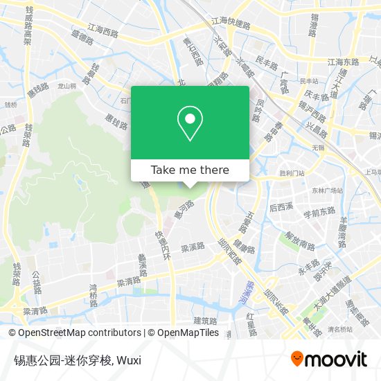 锡惠公园-迷你穿梭 map