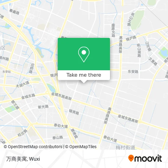 万商美寓 map