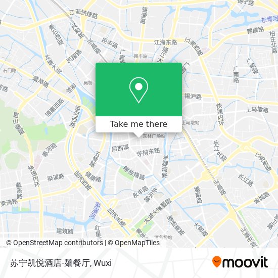 苏宁凯悦酒店-麺餐厅 map
