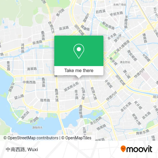 中南西路 map