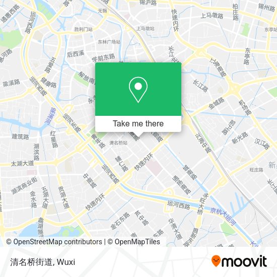 清名桥街道 map
