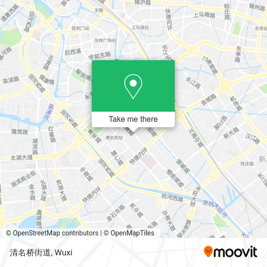 清名桥街道 map