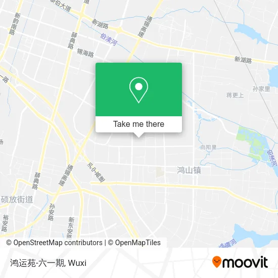 鸿运苑-六一期 map