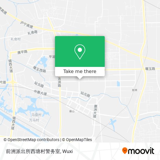 前洲派出所西塘村警务室 map