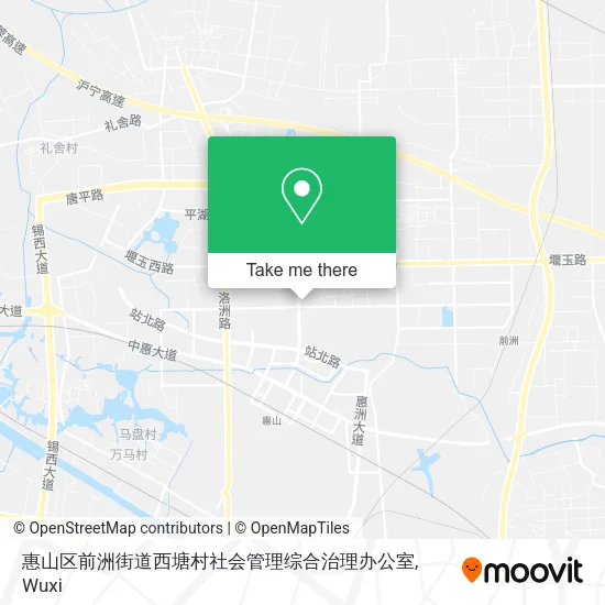 惠山区前洲街道西塘村社会管理综合治理办公室 map
